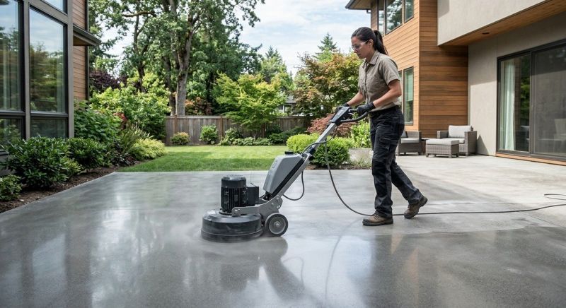 Basement Concrete Polishing in Louisville, KY
